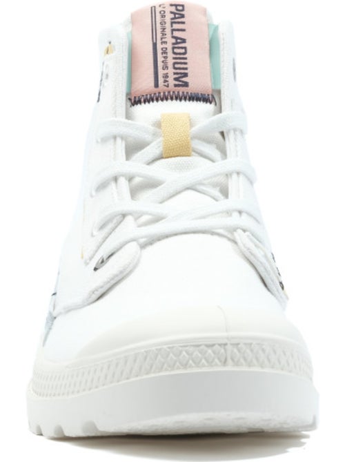 Baskets en Toile Coton Palladium - Kiabi