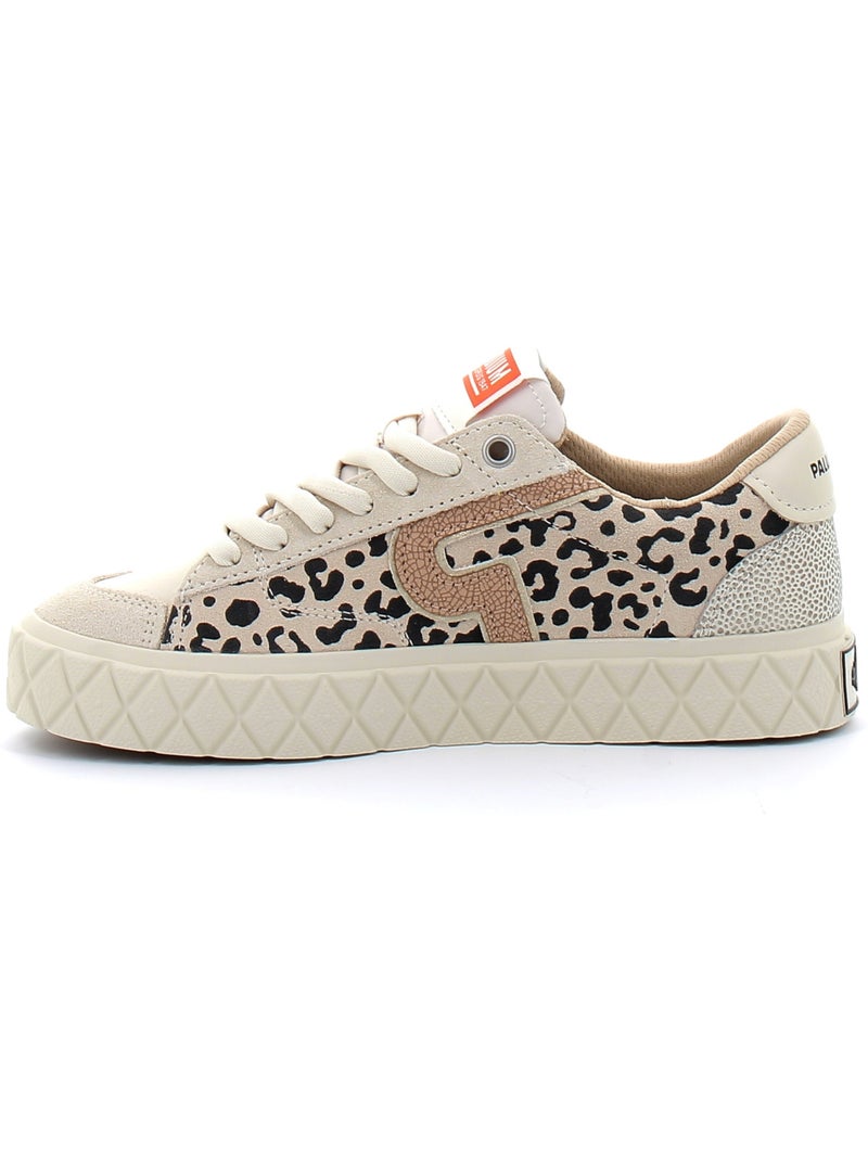 Baskets en Toile Coton Palladium Blanc - Kiabi