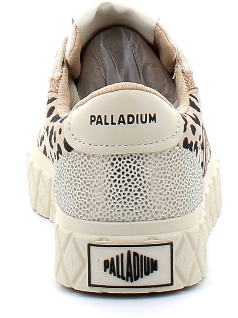 Baskets en Toile Coton Palladium Blanc - Kiabi