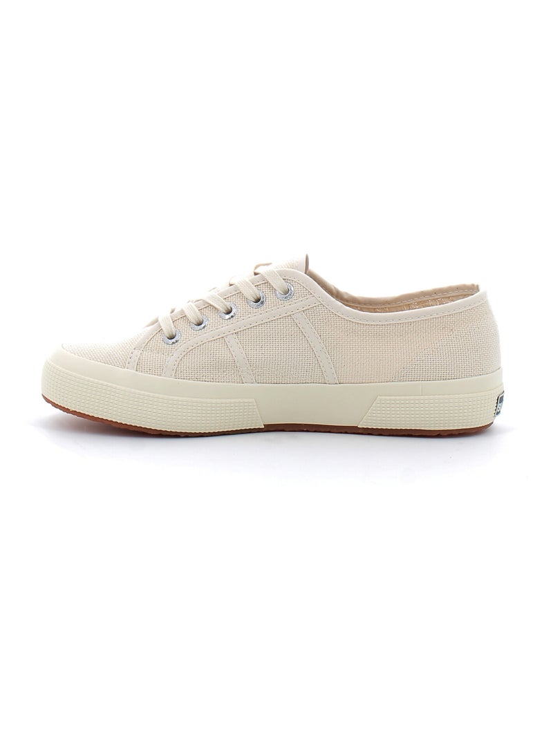Baskets en Toile Coton Superga Beige - Kiabi