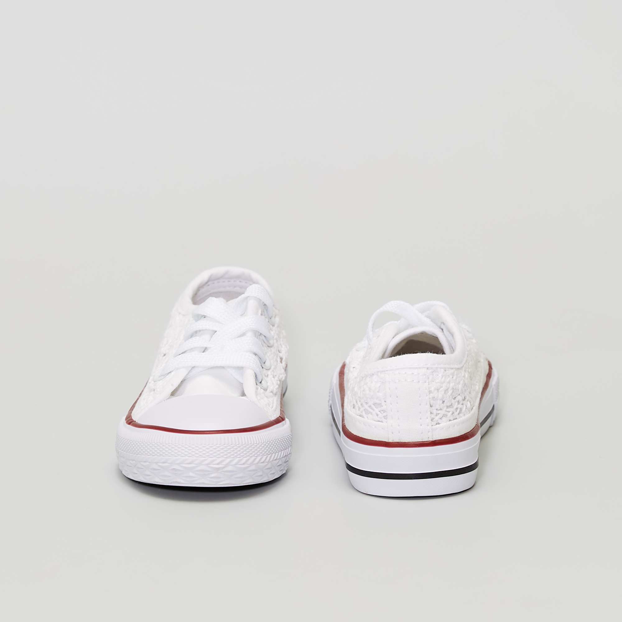 basket blanche toile