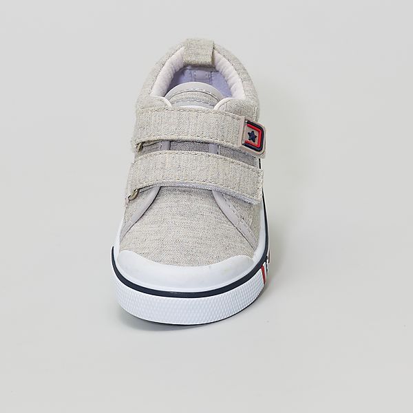 Baskets En Toile Bebe Garcon Gris Kiabi 10 00