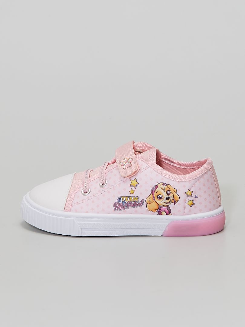 Achat chaussures Pat Patrouille Enfant Chaussure de ville, vente Pat  Patrouille PW009770 - Basket fille - Blanc - Rose - Violet