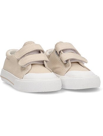 Baskets en toile pour filles à semelles plates - luna kids