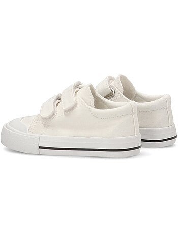 Baskets en toile pour filles à semelles plates - luna kids