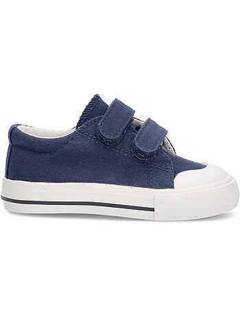 Baskets en toile pour filles à semelles plates - luna kids
