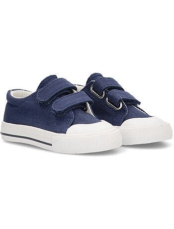 Baskets en toile pour filles à semelles plates - luna kids