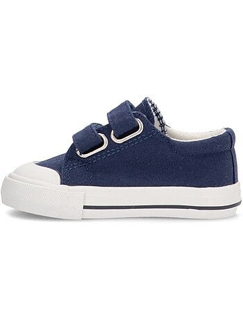 Baskets en toile pour filles à semelles plates - luna kids