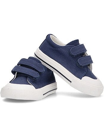 Baskets en toile pour filles à semelles plates - luna kids