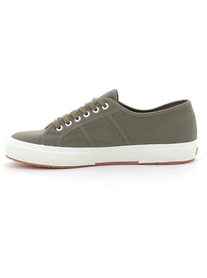 Baskets en Toile Superga Kaki - Kiabi