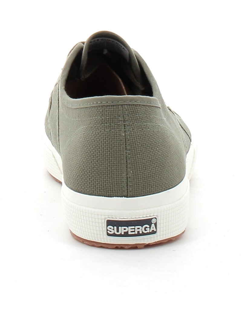 Baskets en Toile Superga Kaki - Kiabi
