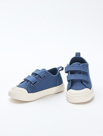 Baskets en toile imprimé damiers