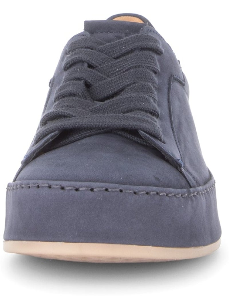 Baskets  en velours Bleu - Kiabi