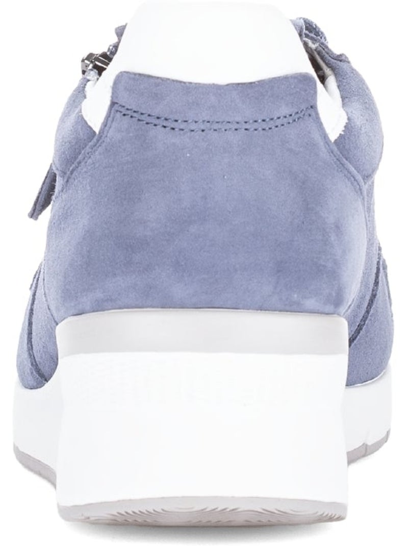 Baskets  en velours Bleu - Kiabi