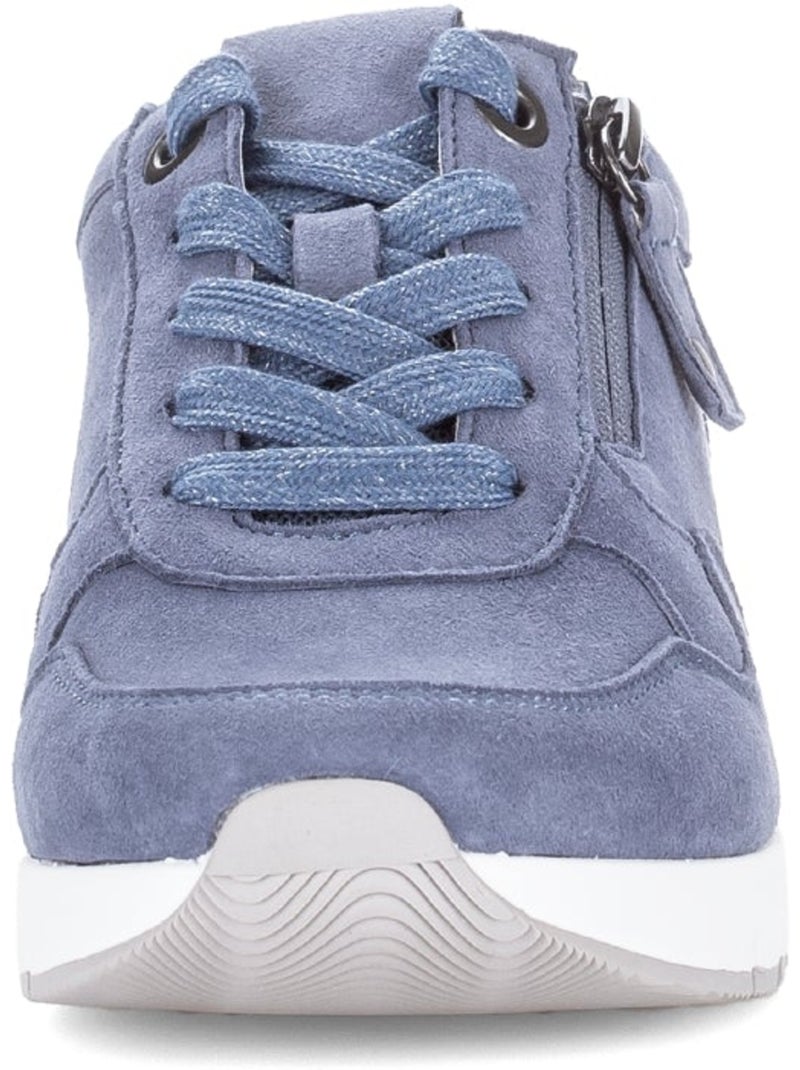 Baskets  en velours Bleu - Kiabi