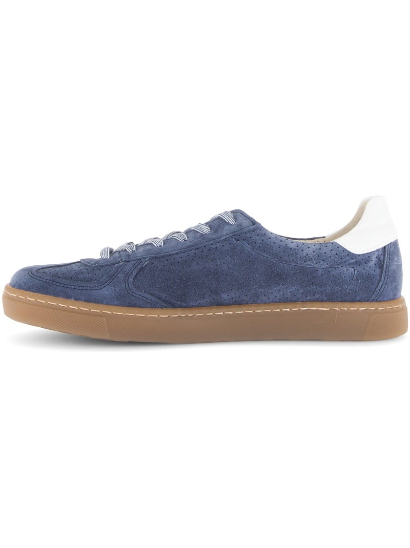 Baskets  en velours Bleu - Kiabi