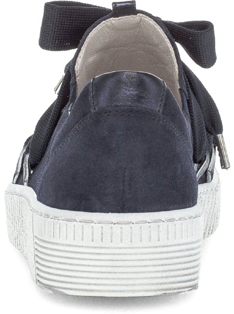 Baskets  en velours Bleu - Kiabi