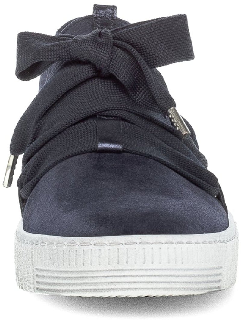 Baskets  en velours Bleu - Kiabi