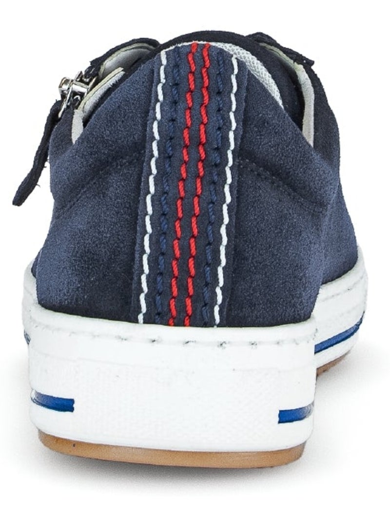 Baskets  en velours Bleu - Kiabi