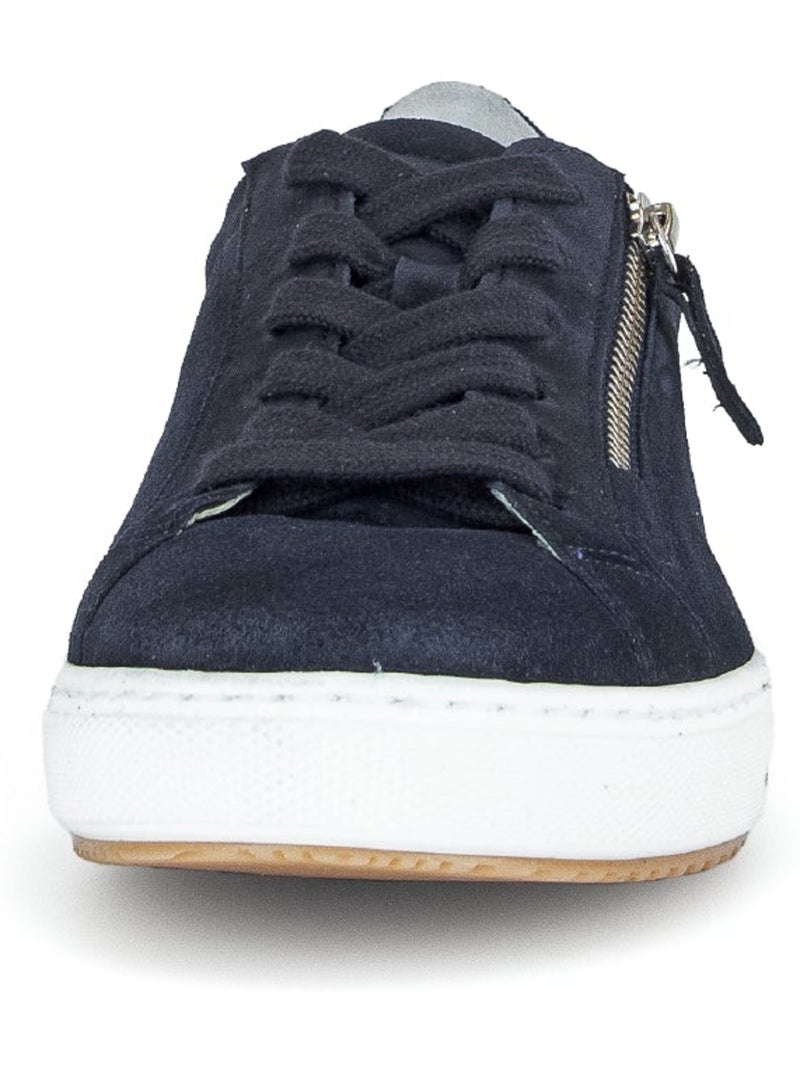 Baskets  en velours Bleu - Kiabi