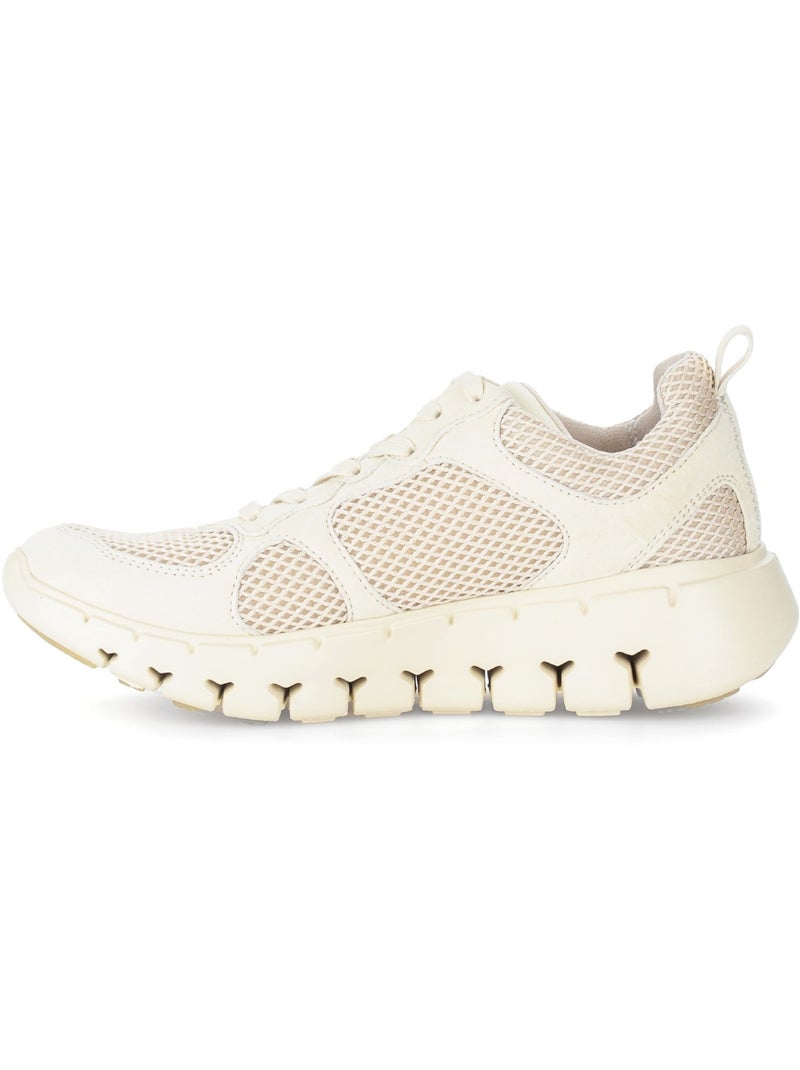 Baskets  en velours Jaune - Kiabi