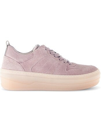Baskets en velours