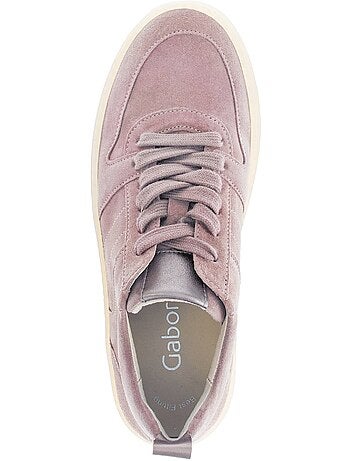Baskets en velours