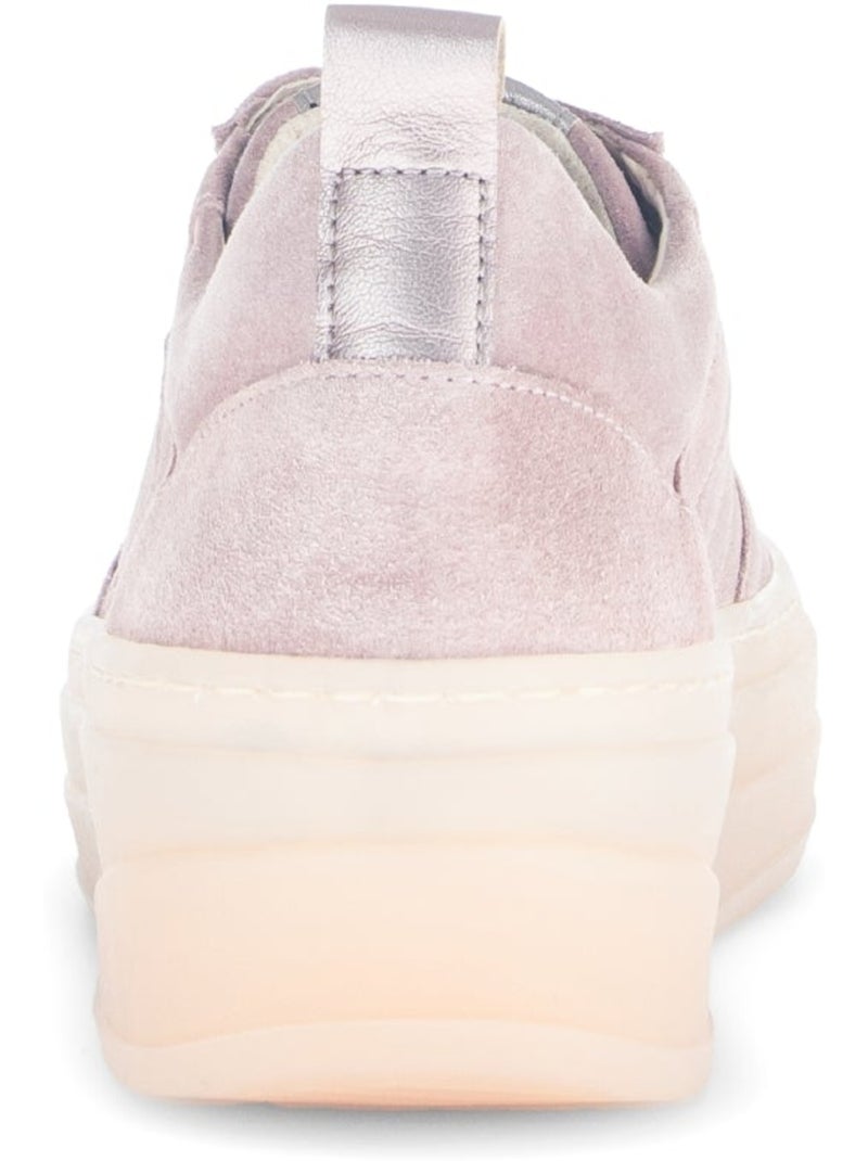 Baskets  en velours Rose - Kiabi
