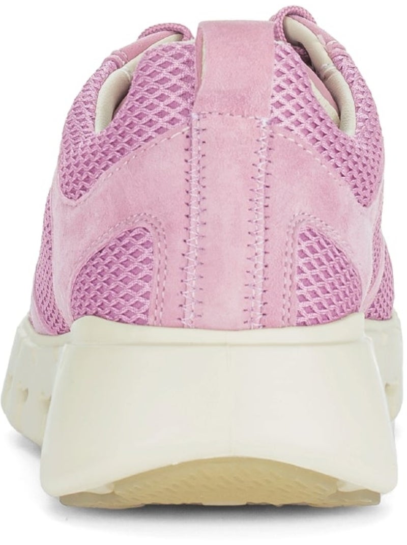 Baskets  en velours Rose - Kiabi