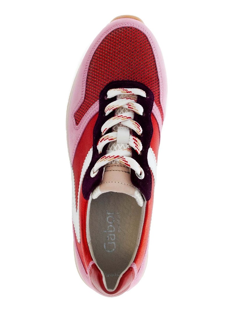 Baskets  et  en textile Multicolore - Kiabi