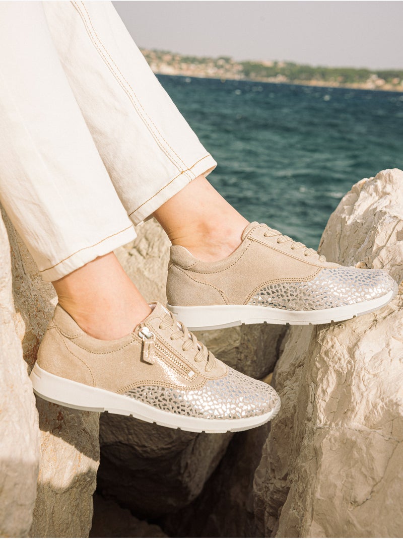 Baskets extensibles pieds sensibles - PEDICONFORT Beige - Kiabi