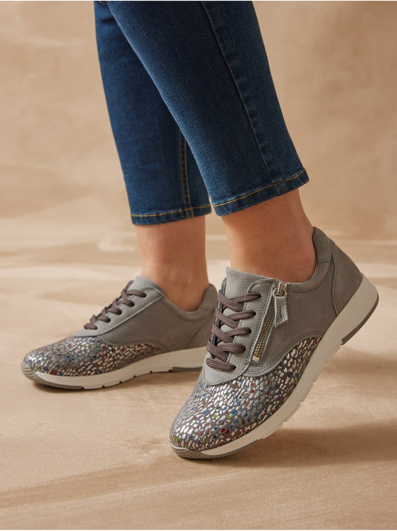 Baskets extensibles pieds sensibles - PEDICONFORT Gris - Kiabi