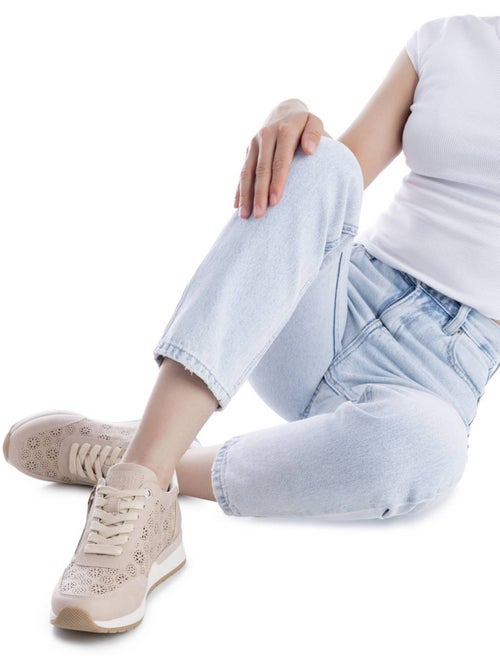 Baskets femme à fermeture éclair - Kiabi