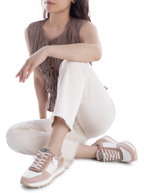 Baskets femme à fermeture éclair - Kiabi