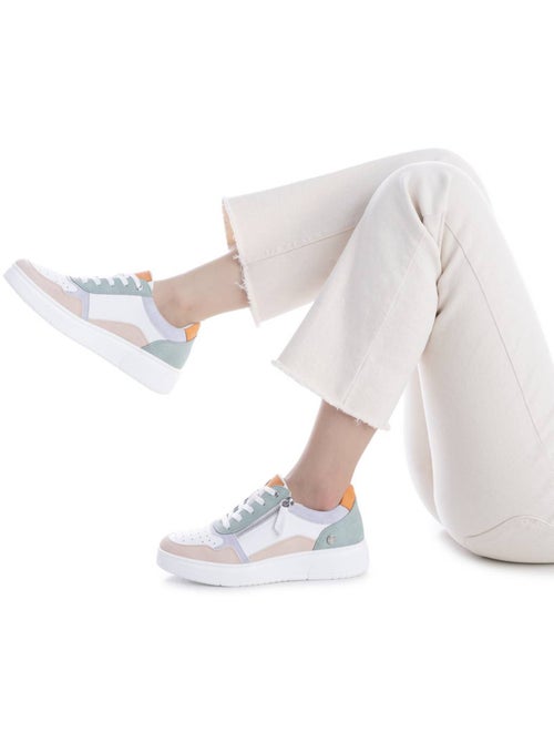 Baskets femme à fermeture éclair - Kiabi