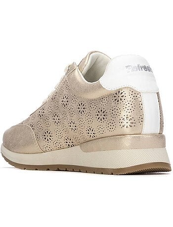 Baskets femme à fermeture éclair