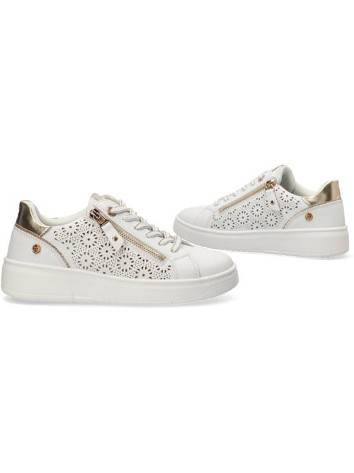 Baskets femme à fermeture éclair latérale - Kiabi