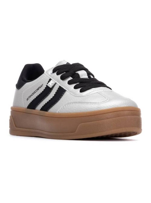 Baskets femme à lacets - Kiabi