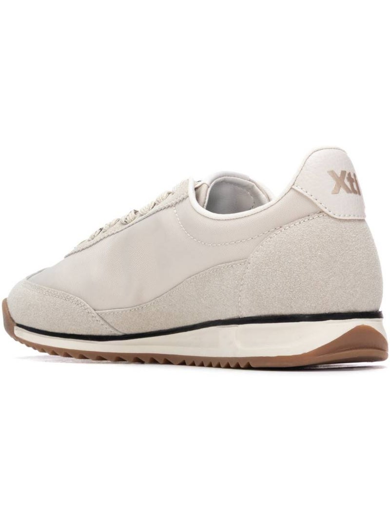 Baskets femme à lacets Beige - Kiabi