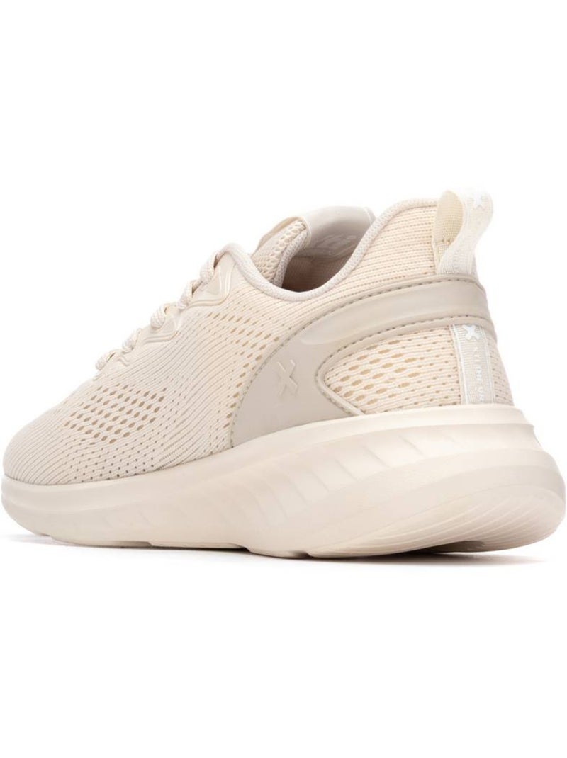 Baskets femme à lacets Beige - Kiabi