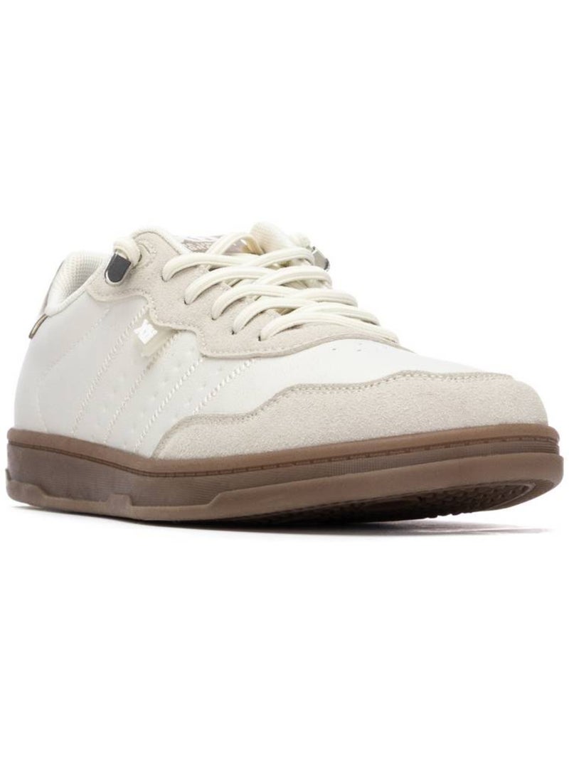 Baskets femme à lacets Beige - Kiabi