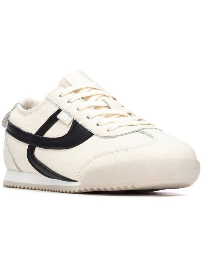 Baskets femme à lacets Beige - Kiabi