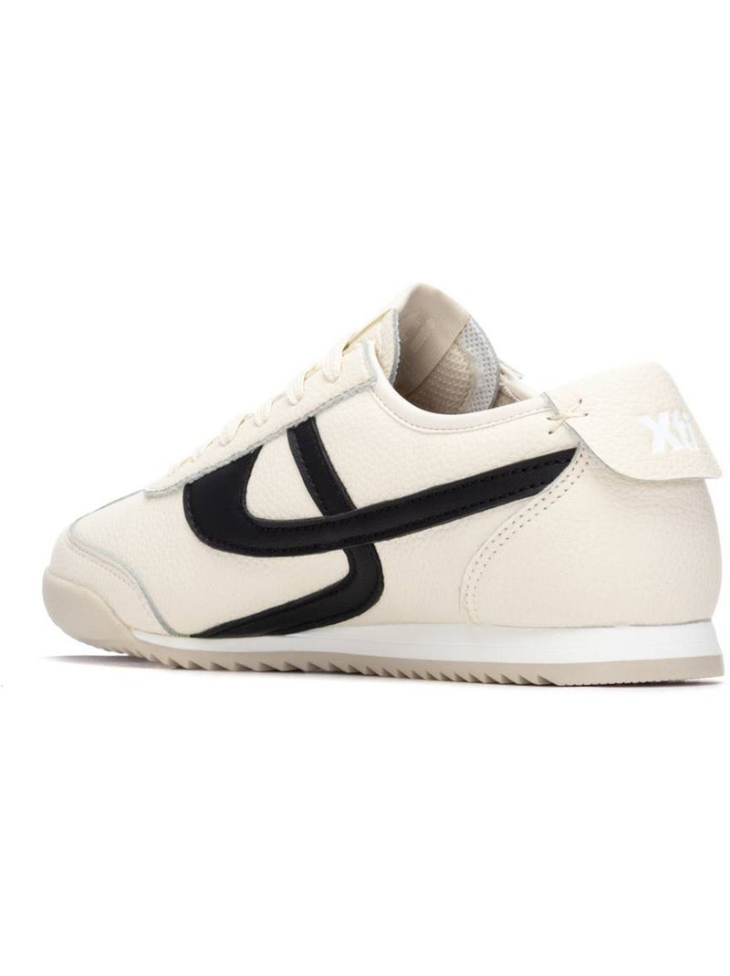Baskets femme à lacets Beige - Kiabi