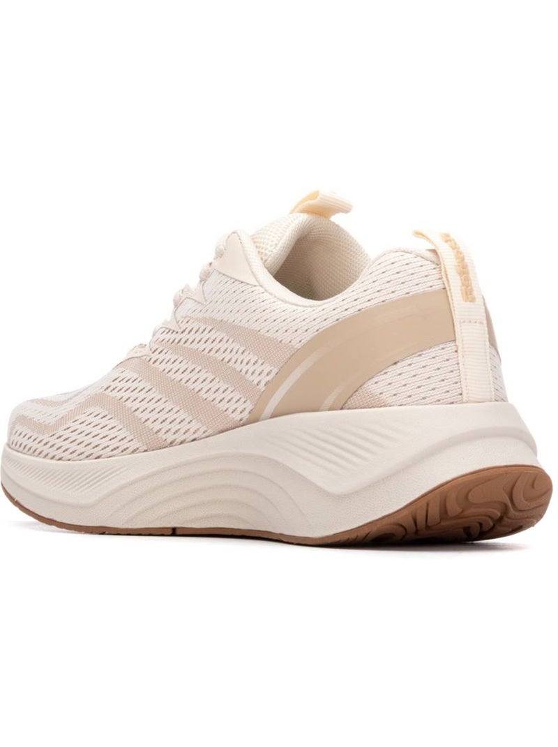 Baskets femme à lacets Beige - Kiabi