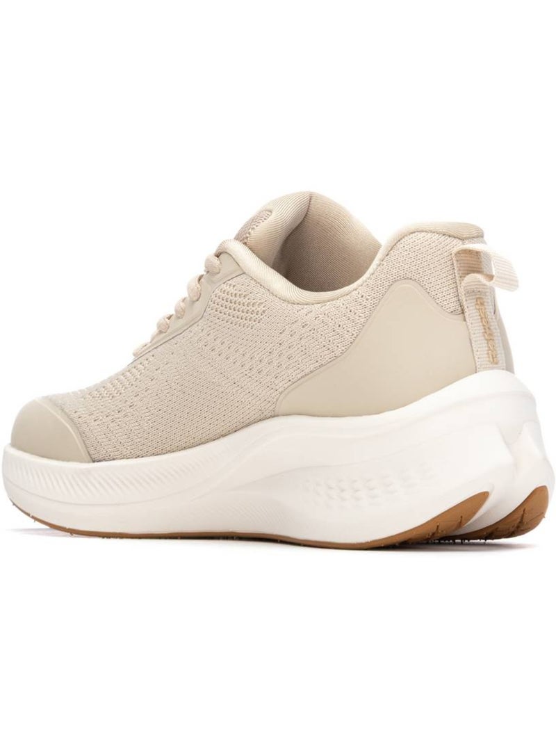 Baskets femme à lacets Beige - Kiabi