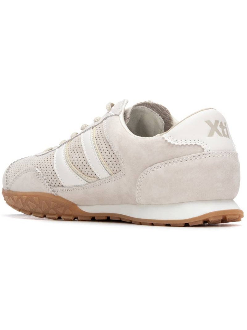 Baskets femme à lacets Beige - Kiabi