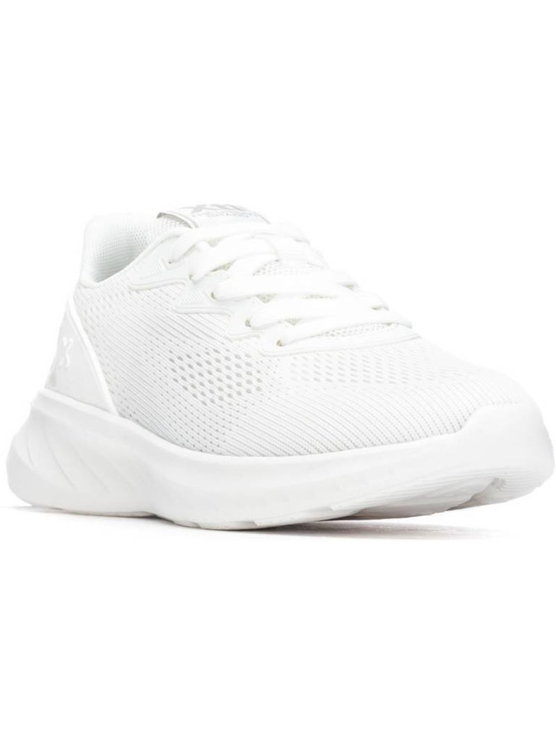 Baskets femme à lacets Blanc - Kiabi