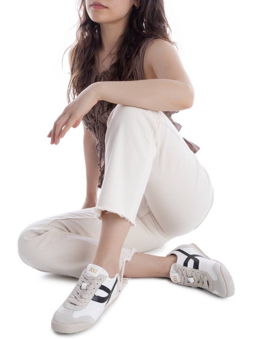 Baskets femme à lacets - Kiabi