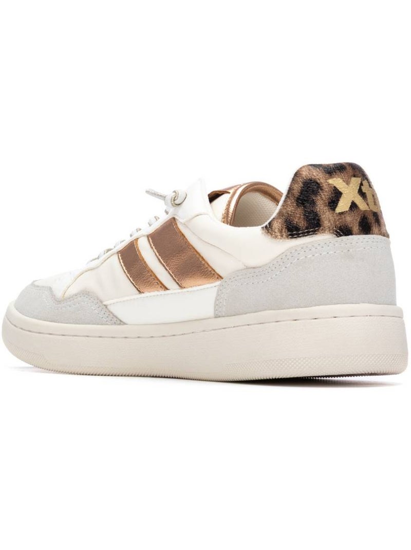 Baskets femme à lacets Blanc - Kiabi