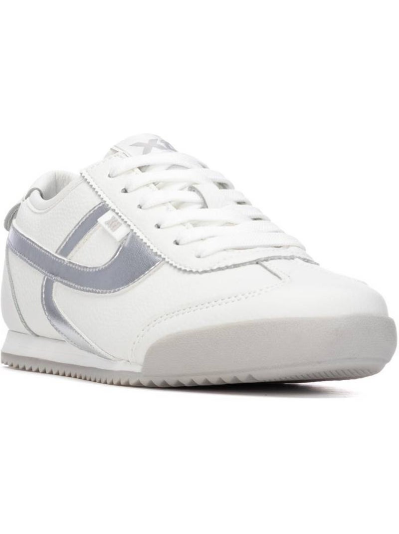 Baskets femme à lacets Blanc - Kiabi
